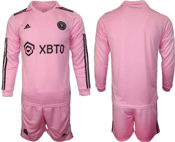 Men's Inter Miami CF Blank 2023-24 Pink Home Soccer Jersey Suit,We sell and wholesale Men's Inter Miami CF Blank 2023-24 Pink Home Soccer Jersey Suit on line form chian!